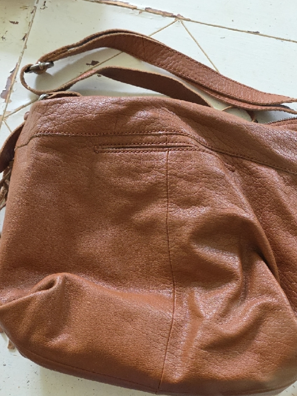 The Sak Brown Fringe Shoulder Bag - Picture 4 of 5